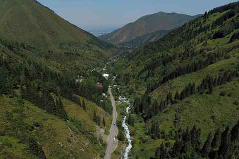 In the mountains south of Almaty