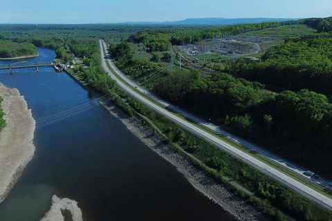 Lock 8 from above Dalys Island